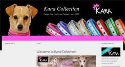 Desktop Screenshot of kanacollection.com